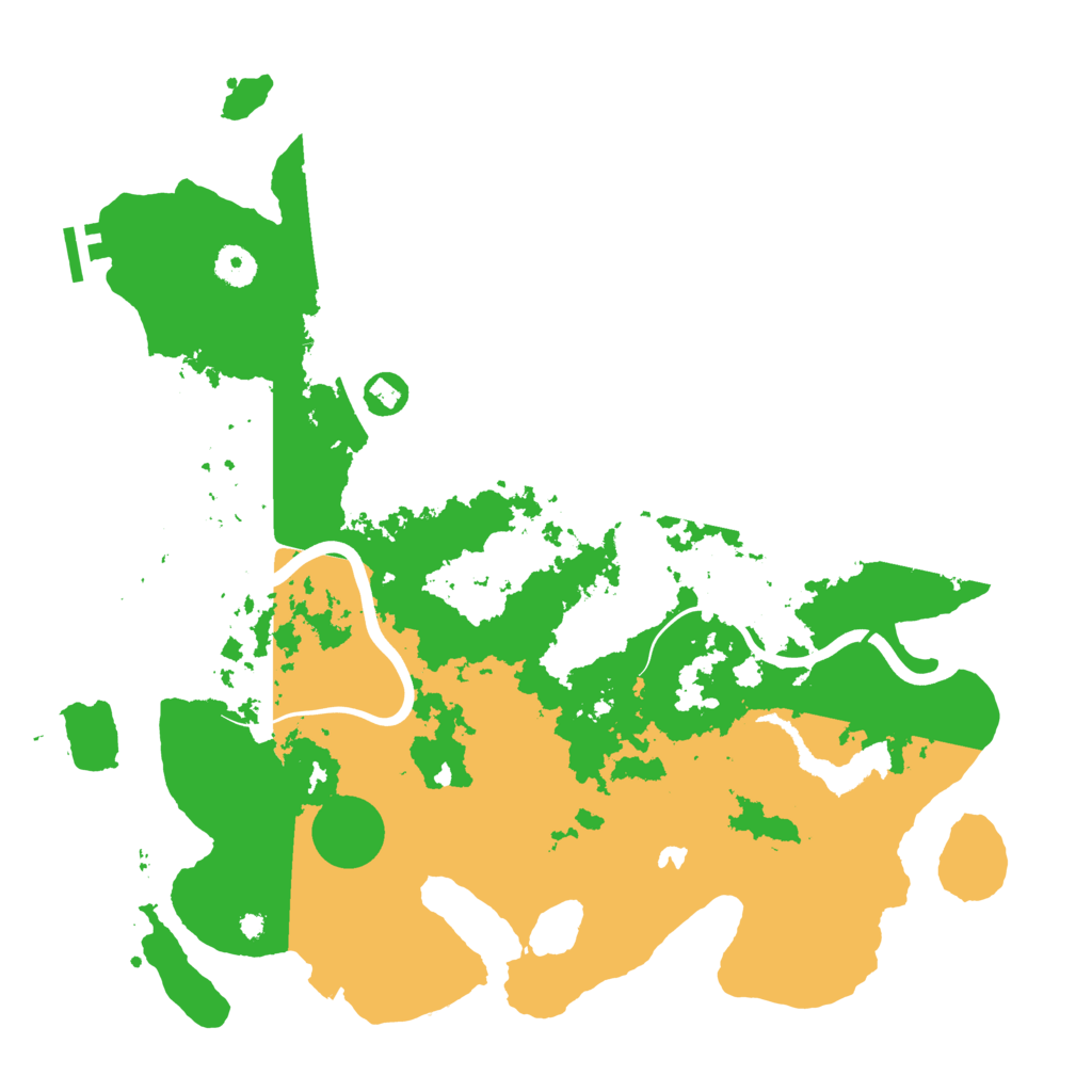 Biome Rust Map: Procedural Map, Size: 4000, Seed: 20220623