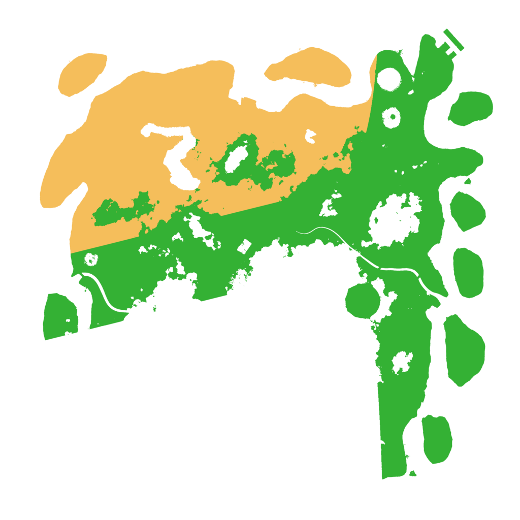 Biome Rust Map: Procedural Map, Size: 4000, Seed: 630467