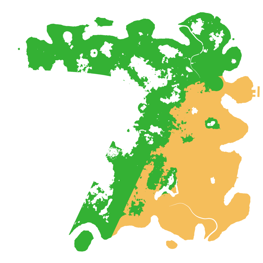 Biome Rust Map: Procedural Map, Size: 5000, Seed: 743936574