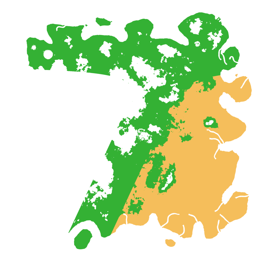 Biome Rust Map: Procedural Map, Size: 5000, Seed: 743936574
