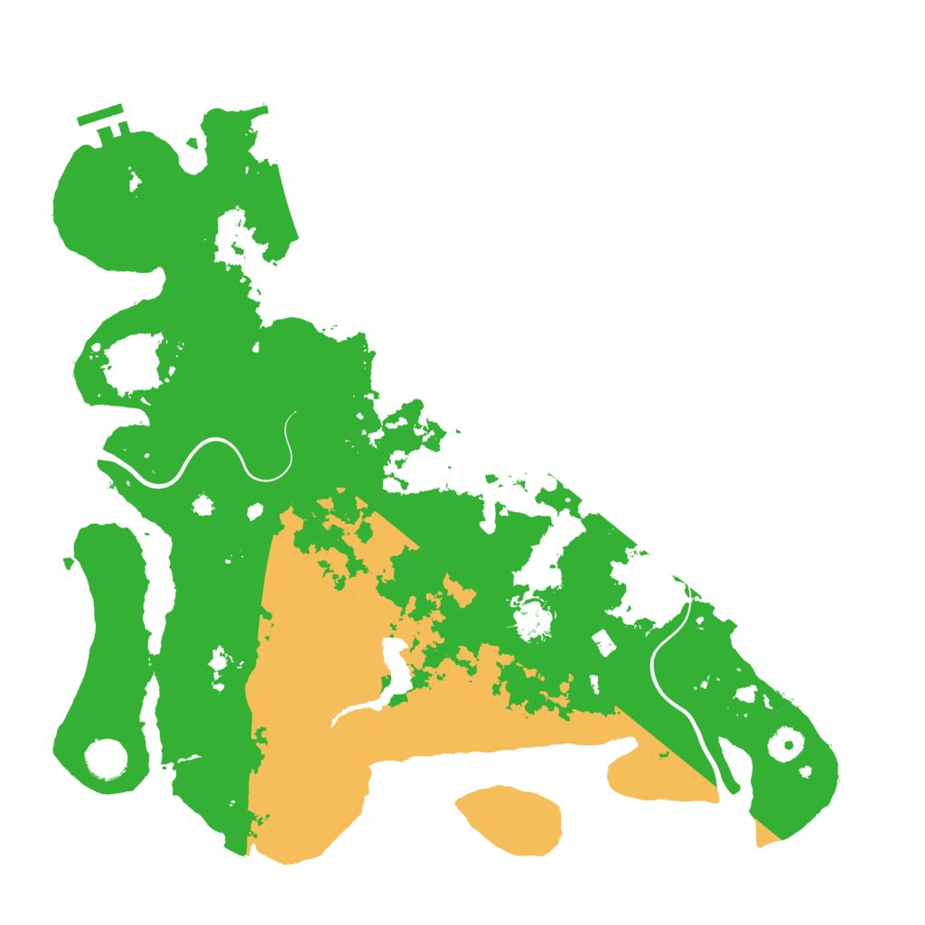 Biome Rust Map: Procedural Map, Size: 4000, Seed: 7121976