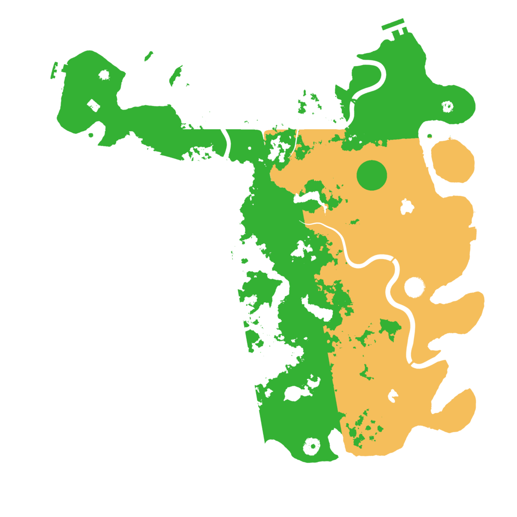 Biome Rust Map: Procedural Map, Size: 4500, Seed: 735251836