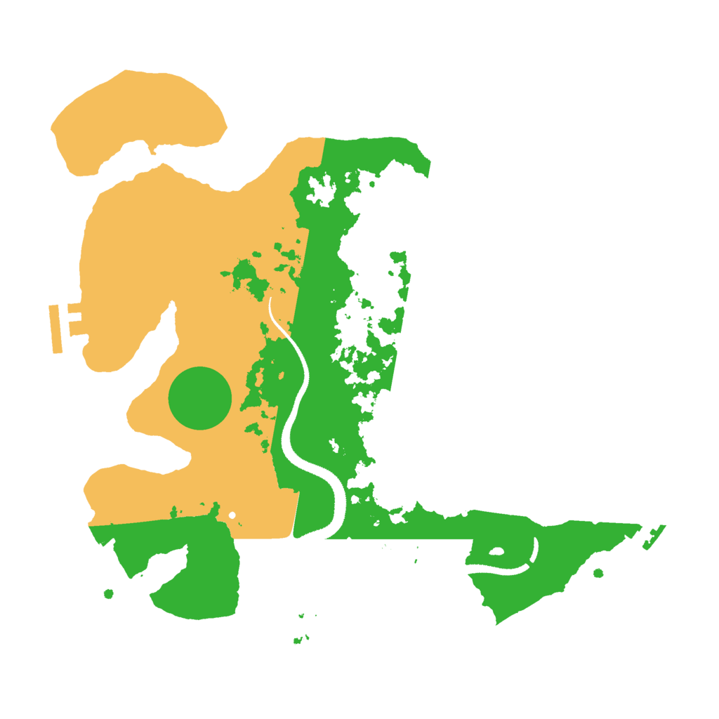Biome Rust Map: Procedural Map, Size: 3000, Seed: 1979011679