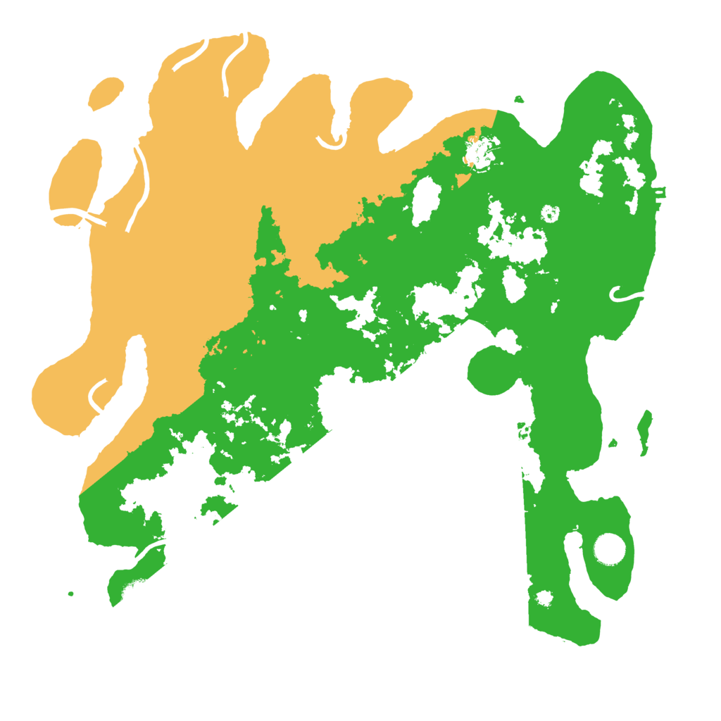 Biome Rust Map: Procedural Map, Size: 4000, Seed: 2128437878