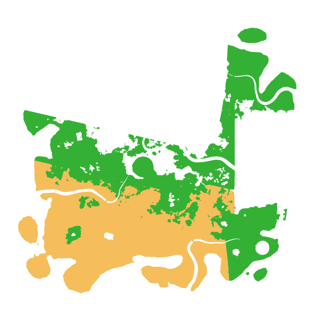 Biome Rust Map: Procedural Map, Size: 4000, Seed: 81536664