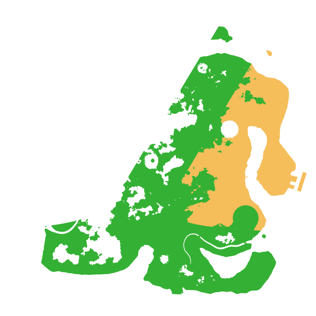 Biome Rust Map: Procedural Map, Size: 3250, Seed: 1952308639