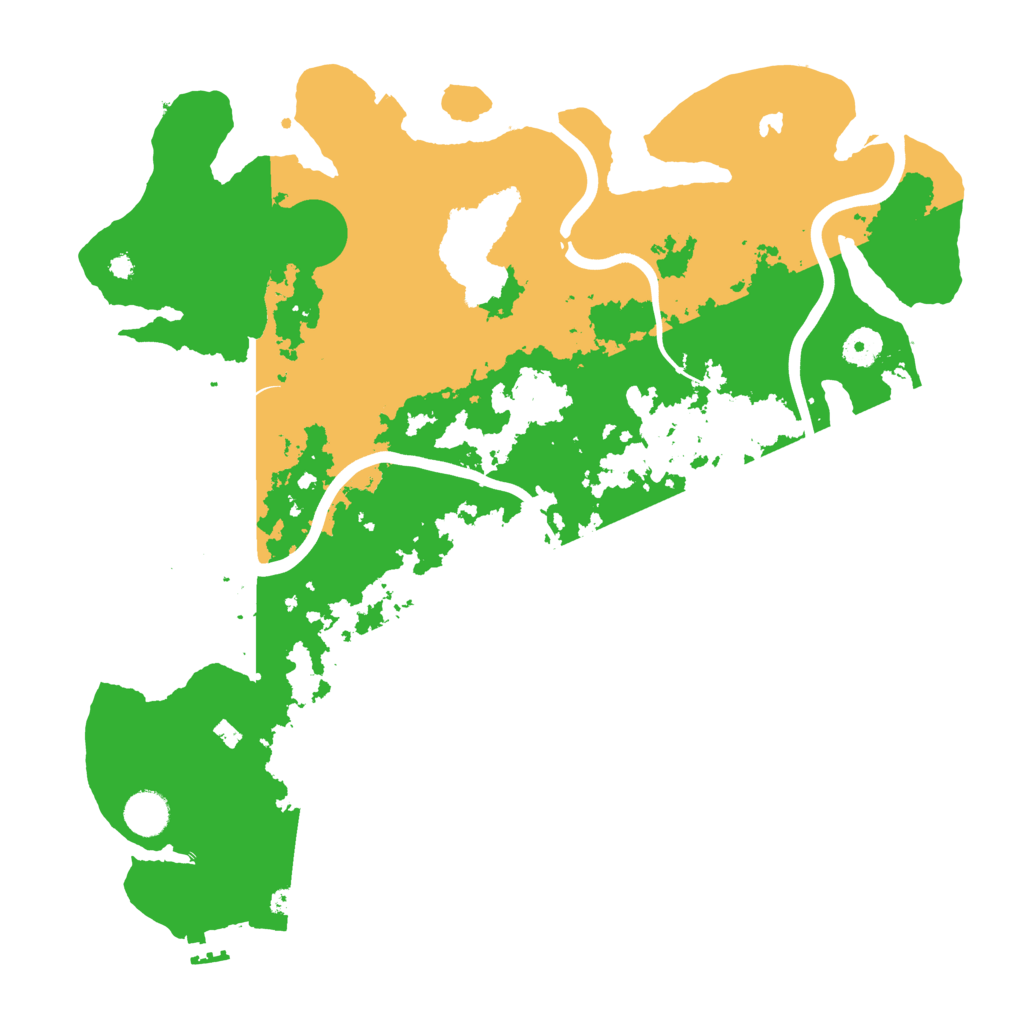 Biome Rust Map: Procedural Map, Size: 4000, Seed: 111847