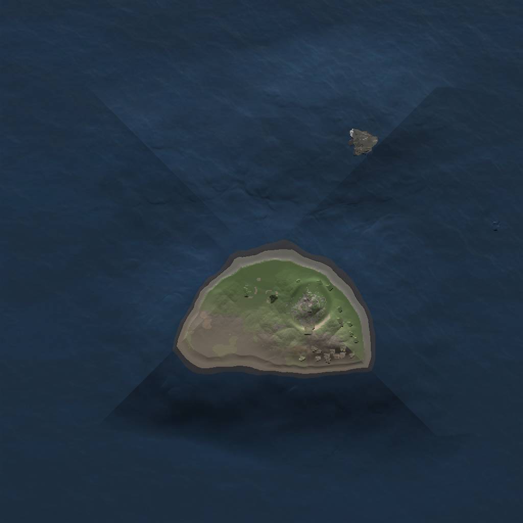 Rust Map: Procedural Map, Size: 1000, Seed: 11, 3 Monuments