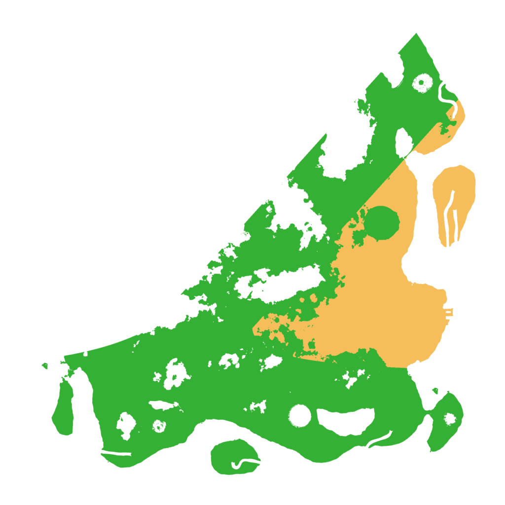 Biome Rust Map: Procedural Map, Size: 4000, Seed: 520982