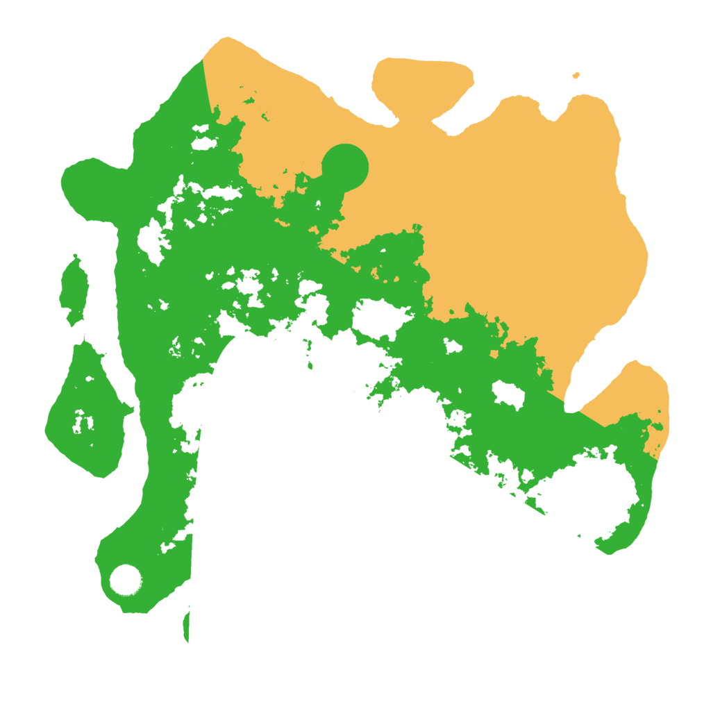 Biome Rust Map: Barren, Size: 4000, Seed: 793393625
