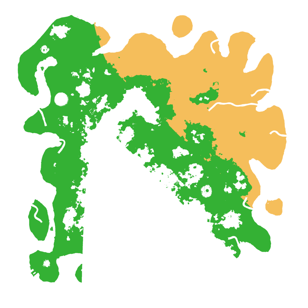 Biome Rust Map: Procedural Map, Size: 4000, Seed: 197192