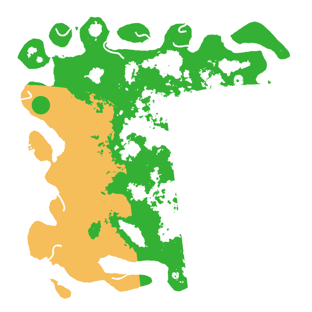 Biome Rust Map: Procedural Map, Size: 4500, Seed: 538866403