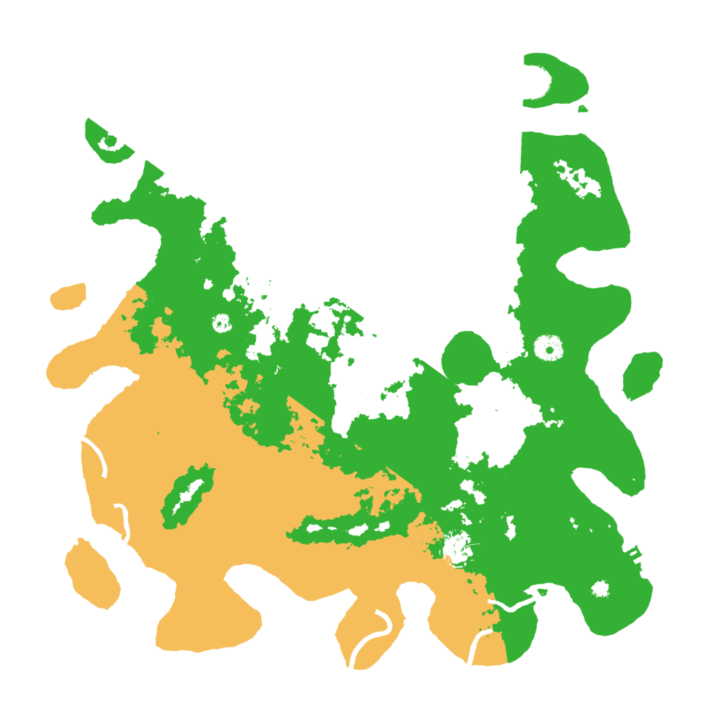 Biome Rust Map: Procedural Map, Size: 3821, Seed: 111111