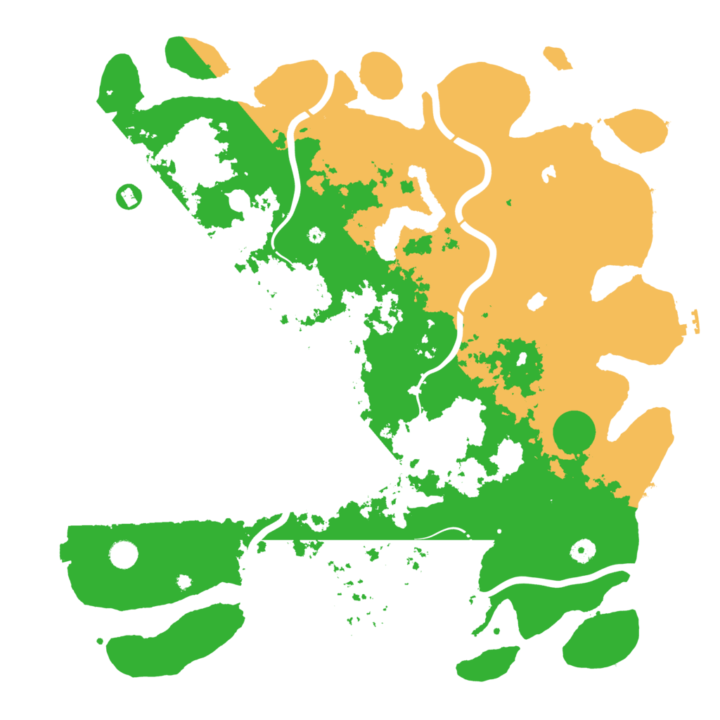 Biome Rust Map: Procedural Map, Size: 4500, Seed: 1955372499