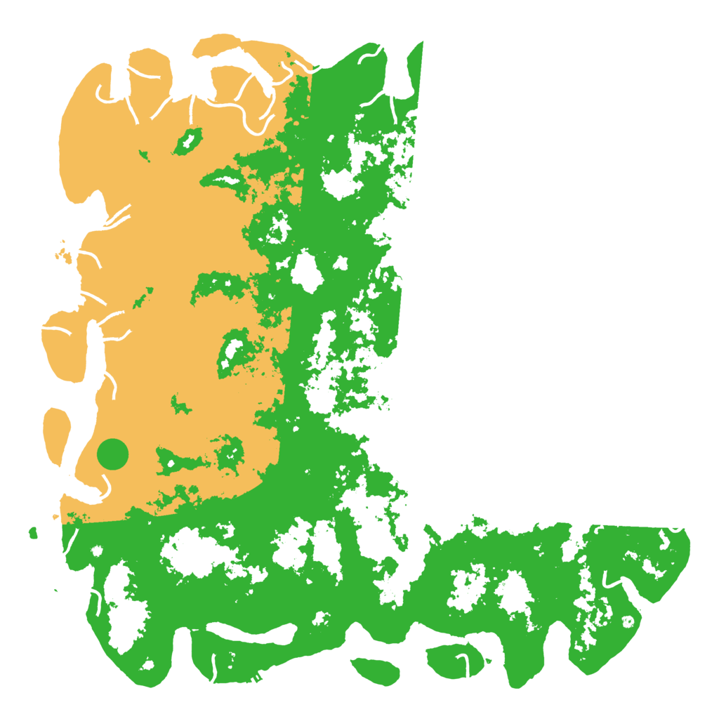 Biome Rust Map: Procedural Map, Size: 6000, Seed: 151781231
