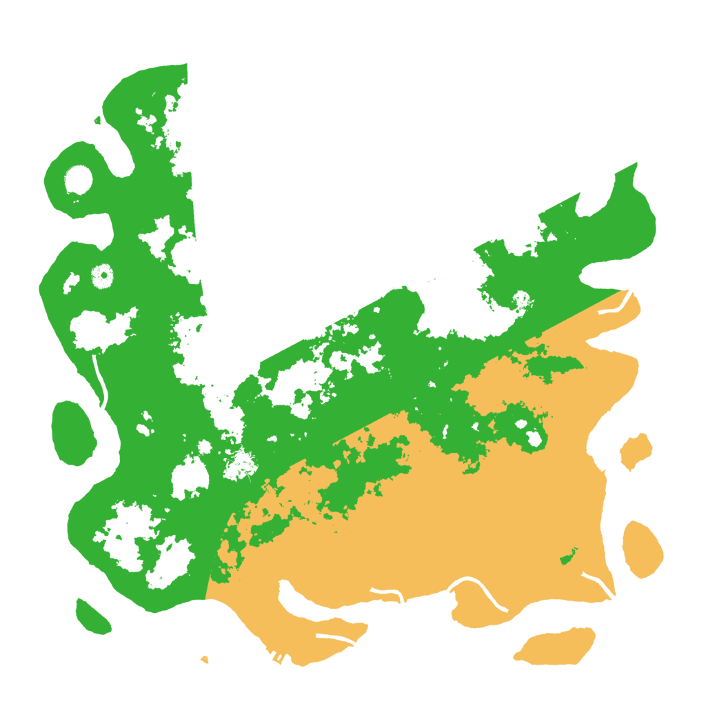 Biome Rust Map: Procedural Map, Size: 4500, Seed: 68642139