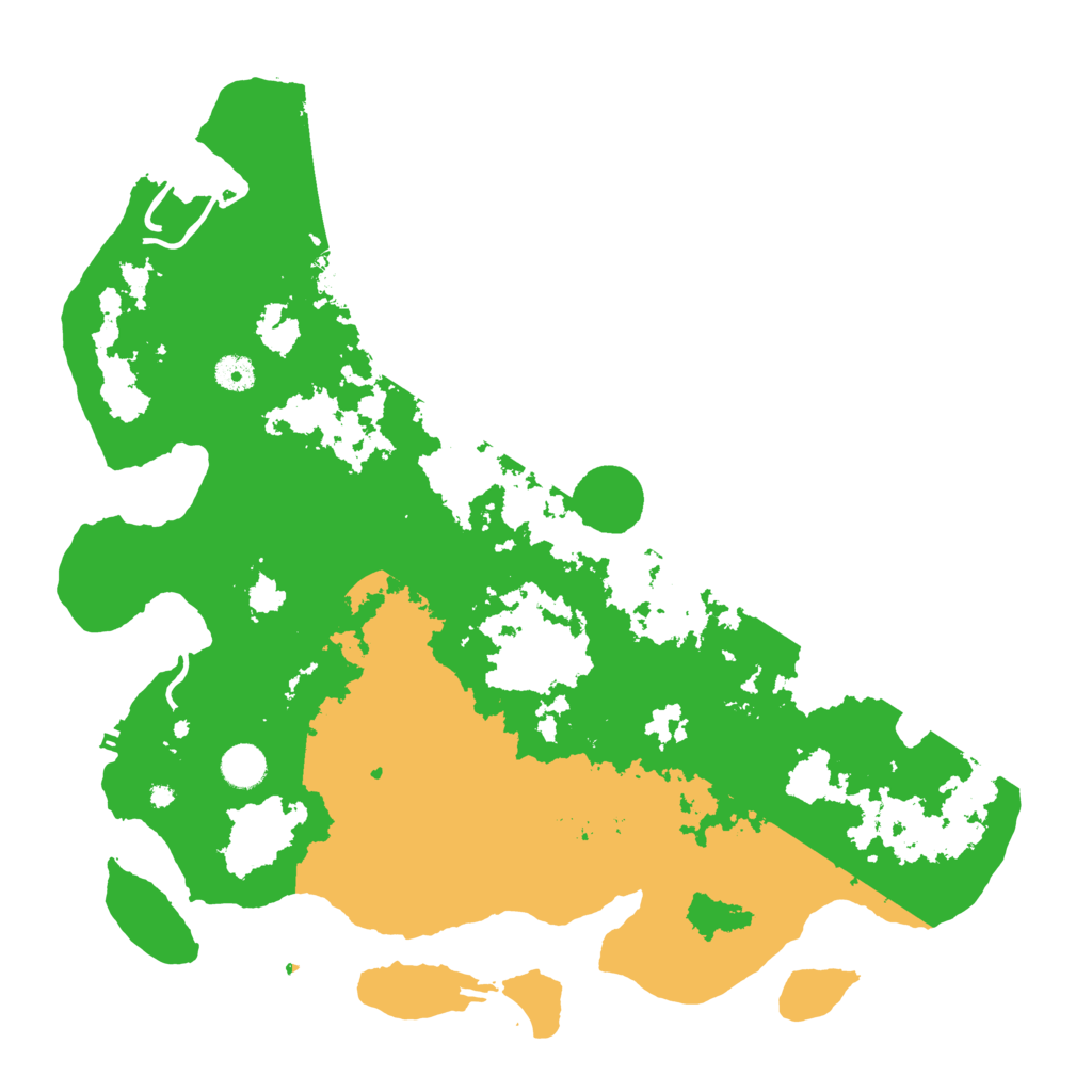 Biome Rust Map: Procedural Map, Size: 4300, Seed: 1089