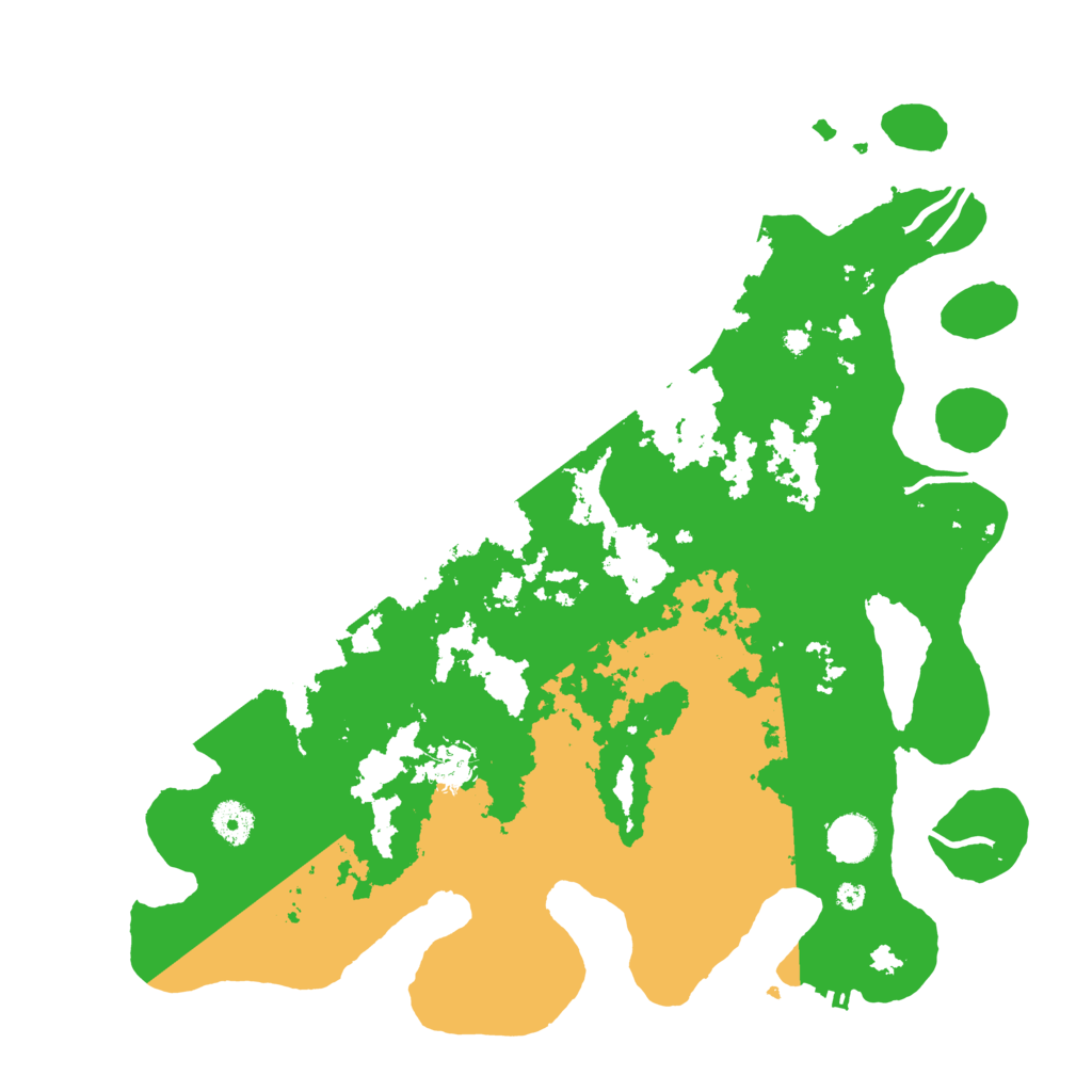 Biome Rust Map: Procedural Map, Size: 4000, Seed: 495155