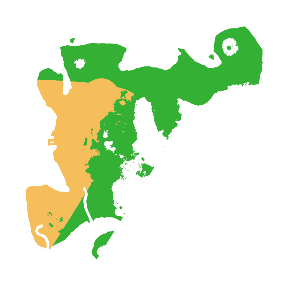 Biome Rust Map: Procedural Map, Size: 2702, Seed: 19