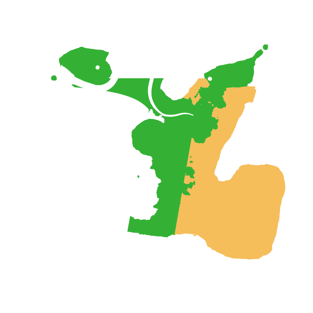 Biome Rust Map: Procedural Map, Size: 2250, Seed: 899491246