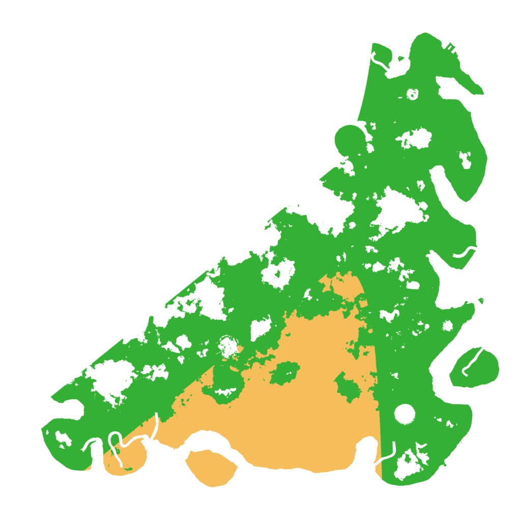 Biome Rust Map: Procedural Map, Size: 4500, Seed: 452985660