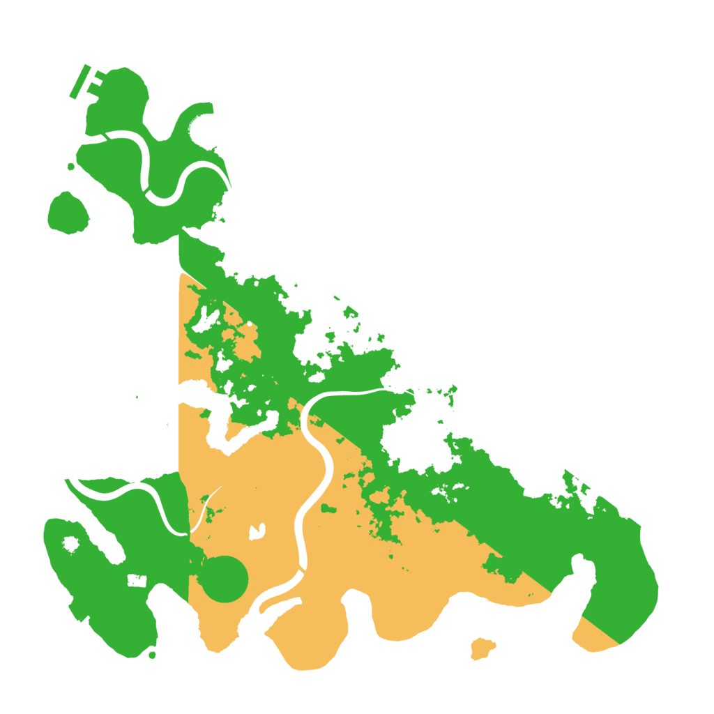 Biome Rust Map: Procedural Map, Size: 4000, Seed: 101325