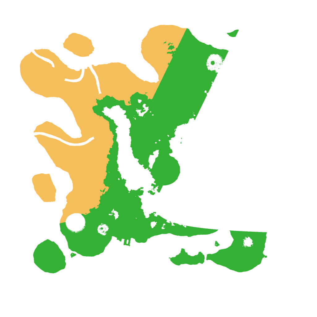 Biome Rust Map: Procedural Map, Size: 3000, Seed: 232017384