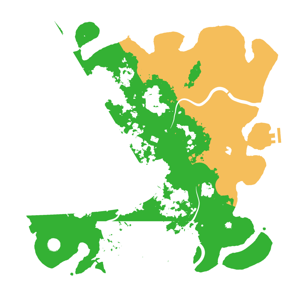 Biome Rust Map: Procedural Map, Size: 4000, Seed: 814553111