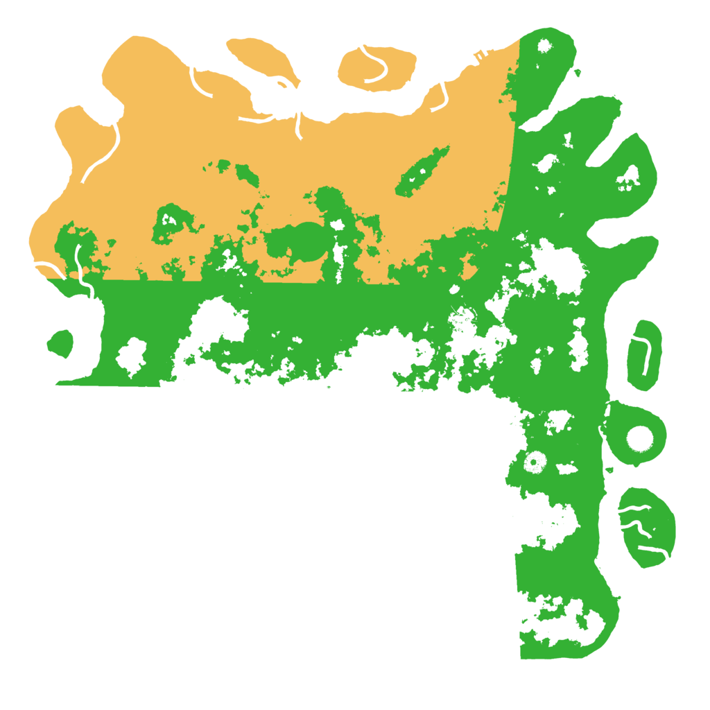 Biome Rust Map: Procedural Map, Size: 4800, Seed: 1993490694