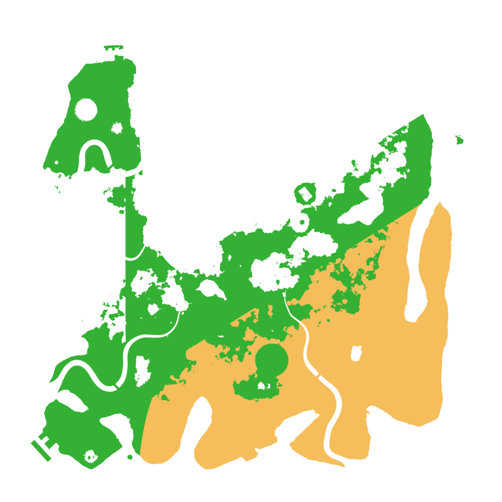 Biome Rust Map: Procedural Map, Size: 4000, Seed: 213150211