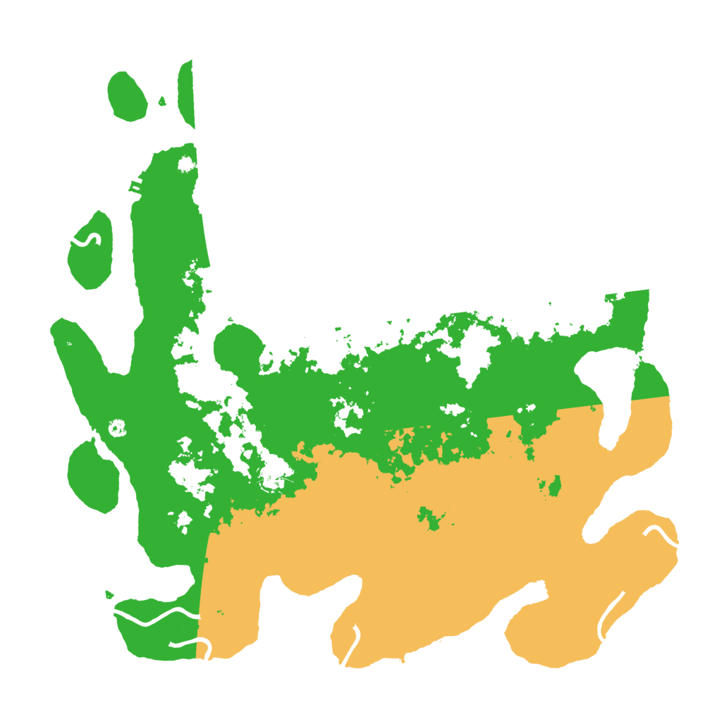 Biome Rust Map: Procedural Map, Size: 4100, Seed: 26140