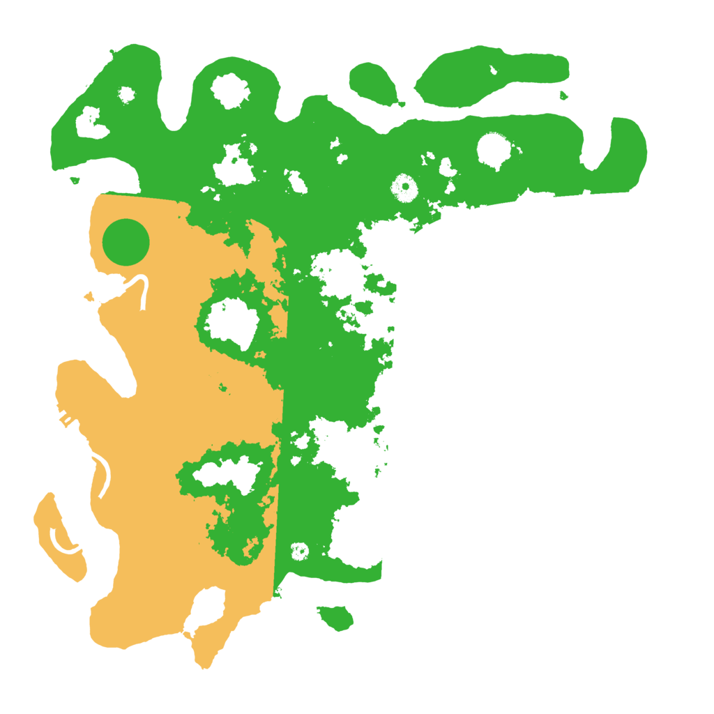 Biome Rust Map: Procedural Map, Size: 4000, Seed: 80057