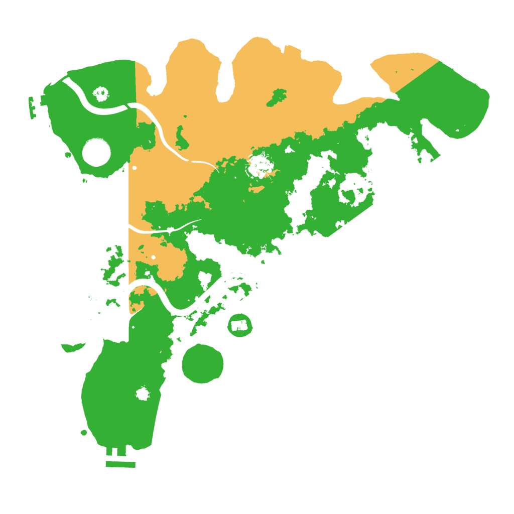 Biome Rust Map: Procedural Map, Size: 3506, Seed: 708784582