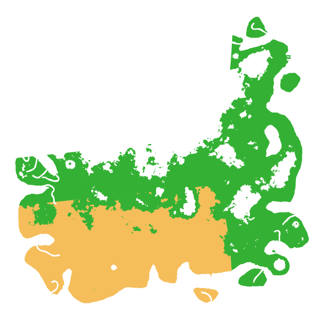 Biome Rust Map: Procedural Map, Size: 5000, Seed: 902100