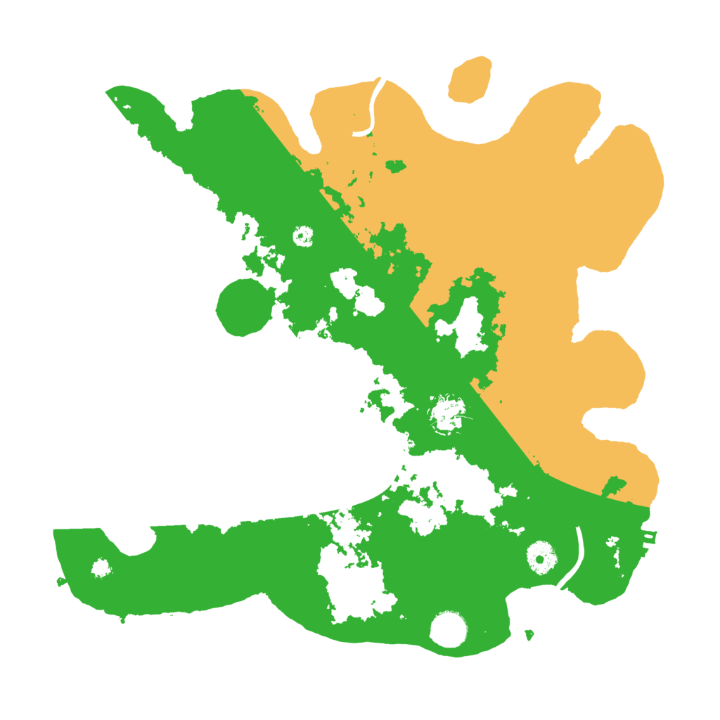 Biome Rust Map: Procedural Map, Size: 3500, Seed: 1646859494