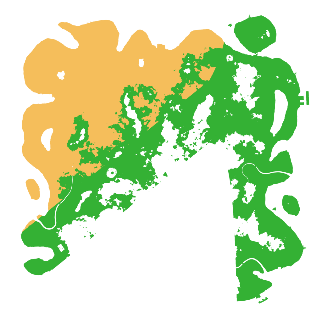 Biome Rust Map: Procedural Map, Size: 4800, Seed: 1444516720