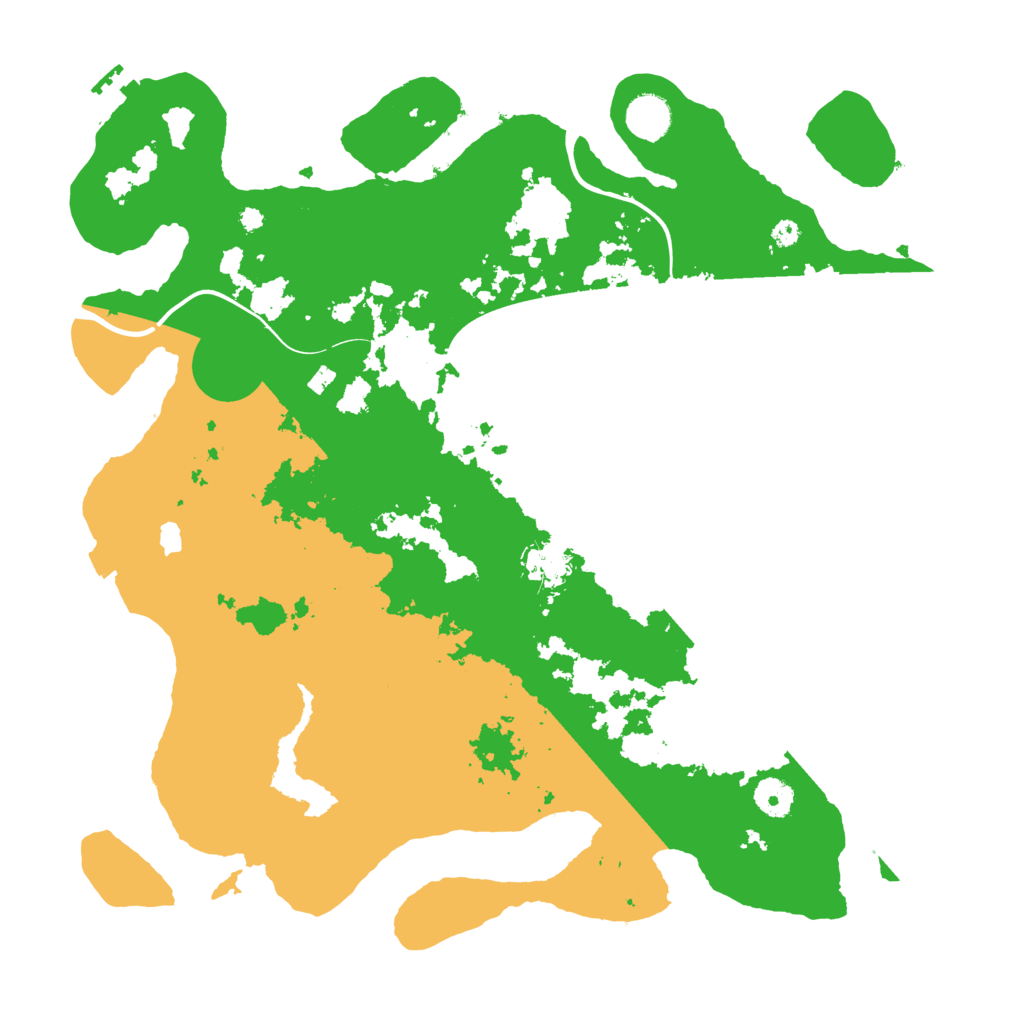 Biome Rust Map: Procedural Map, Size: 4000, Seed: 148720
