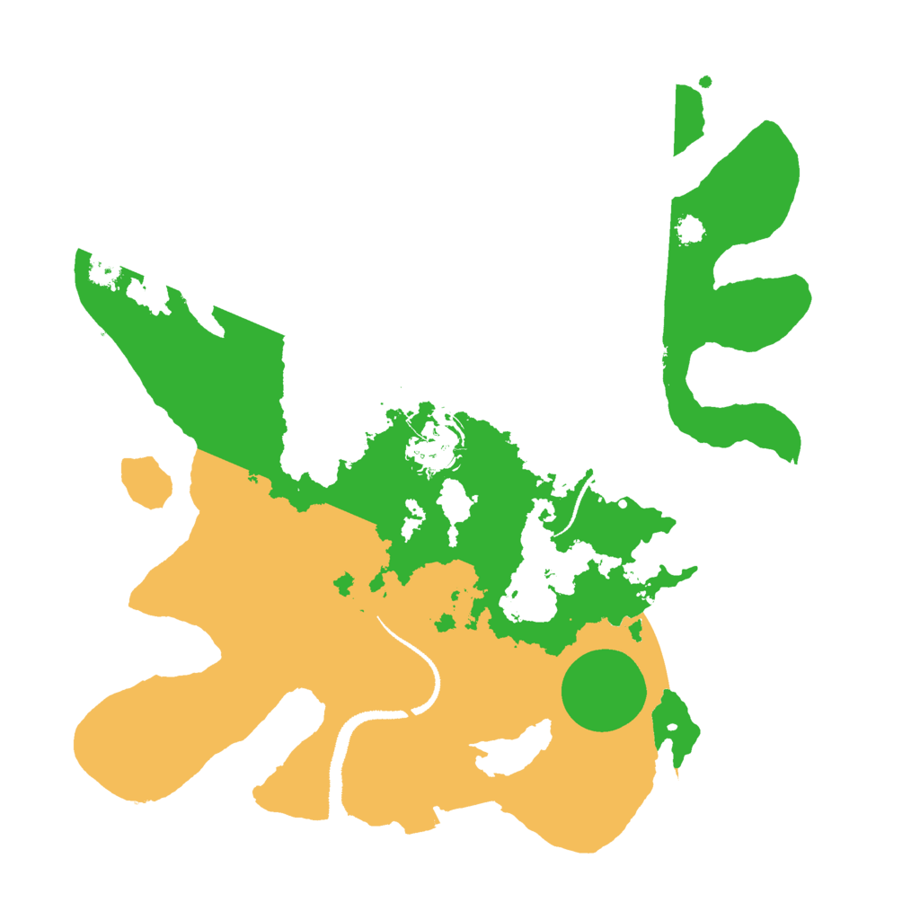 Biome Rust Map: Procedural Map, Size: 3000, Seed: 18875678