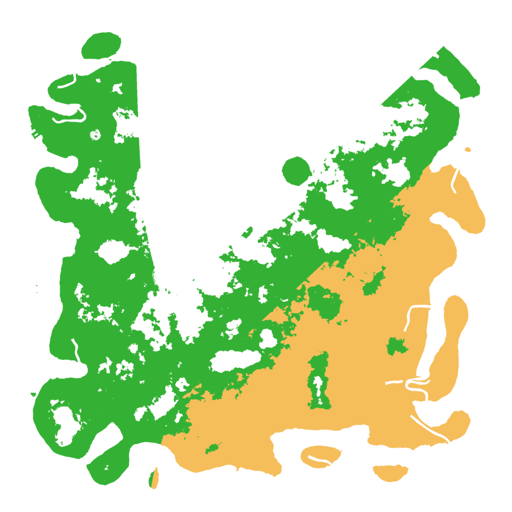 Biome Rust Map: Procedural Map, Size: 5000, Seed: 85648