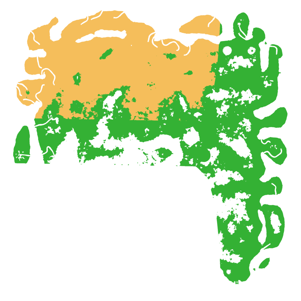 Biome Rust Map: Procedural Map, Size: 6000, Seed: 85235179