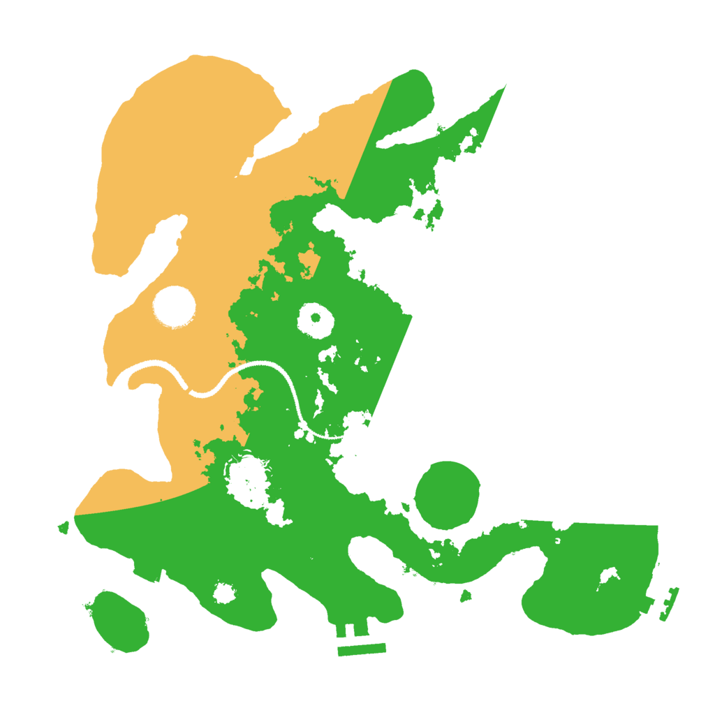 Biome Rust Map: Procedural Map, Size: 3000, Seed: 2045485483