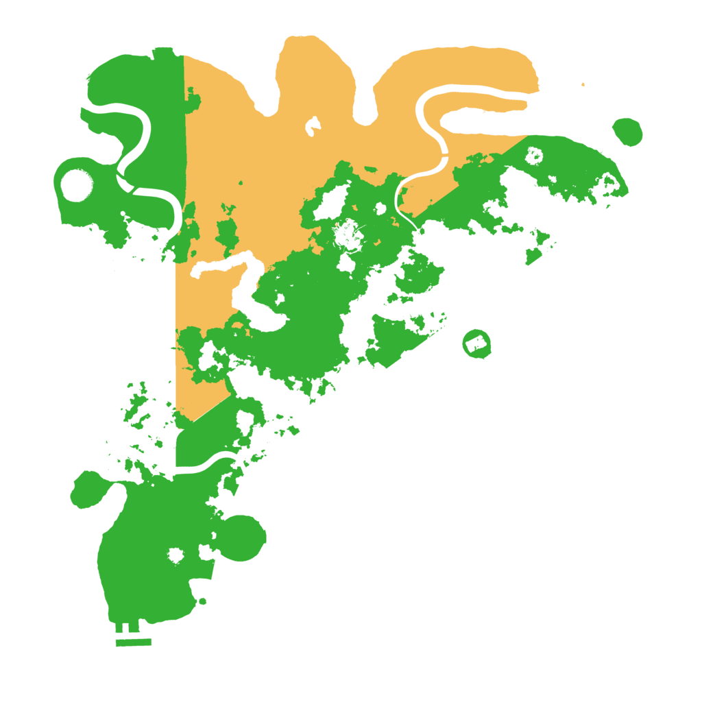 Biome Rust Map: Procedural Map, Size: 4000, Seed: 708784582