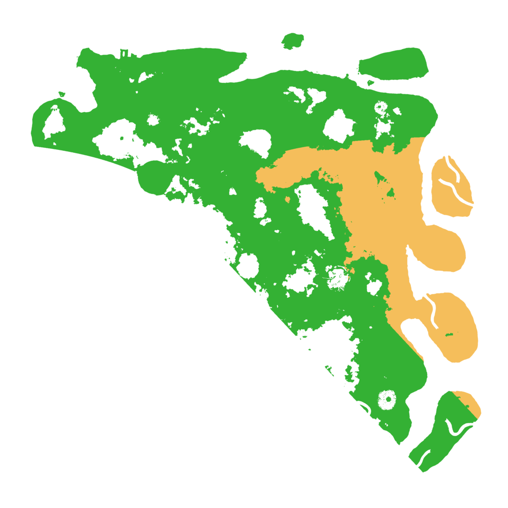 Biome Rust Map: Procedural Map, Size: 4000, Seed: 37036