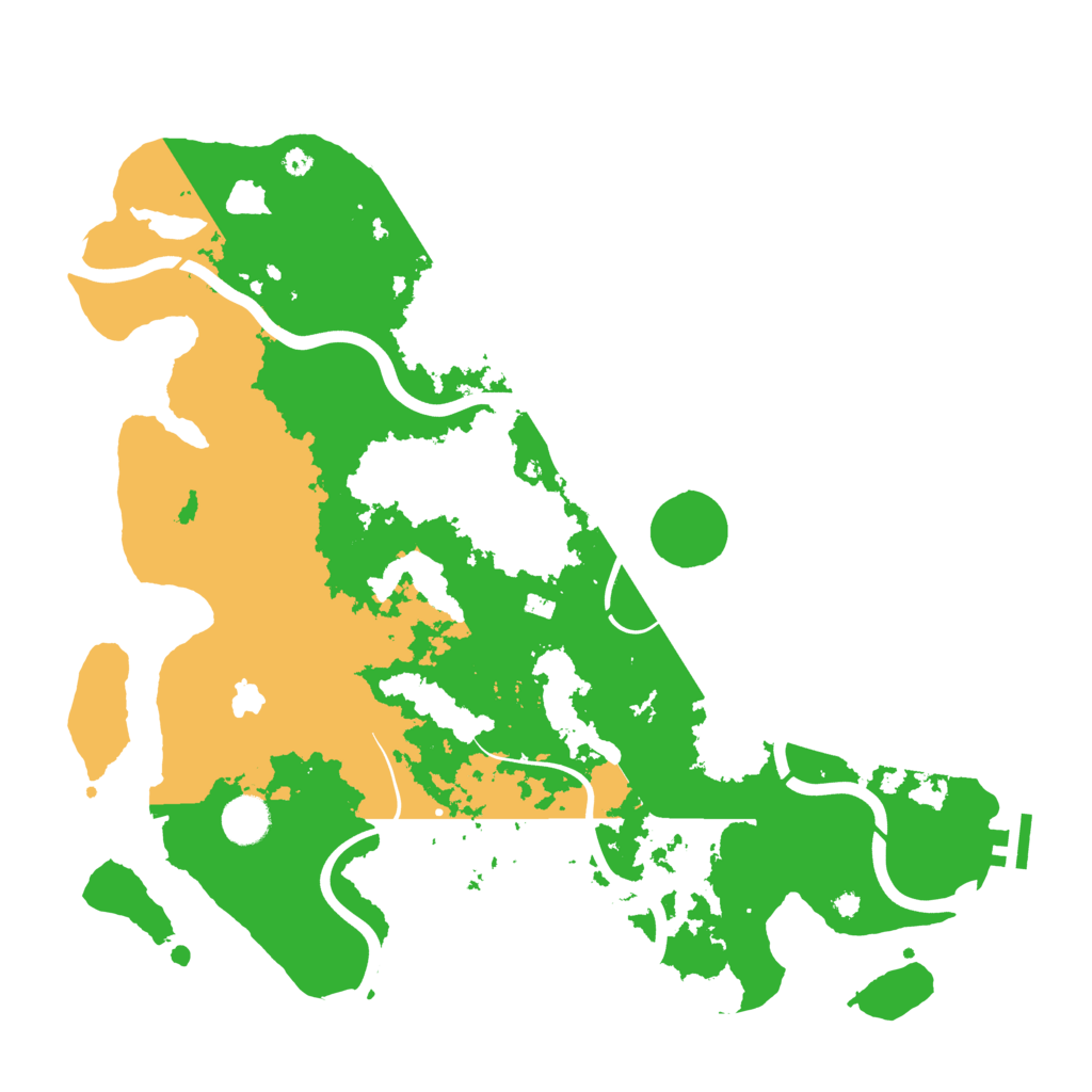 Biome Rust Map: Procedural Map, Size: 4000, Seed: 1511904556