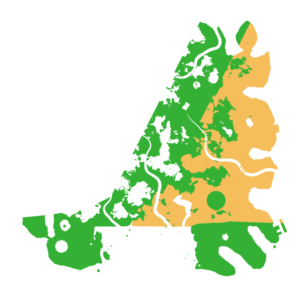 Biome Rust Map: Procedural Map, Size: 4250, Seed: 1747751882