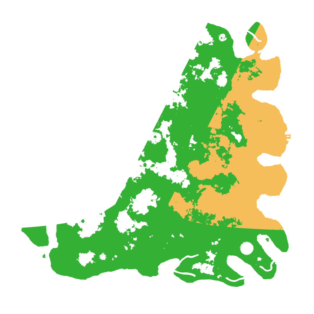 Biome Rust Map: Procedural Map, Size: 4250, Seed: 1747751882