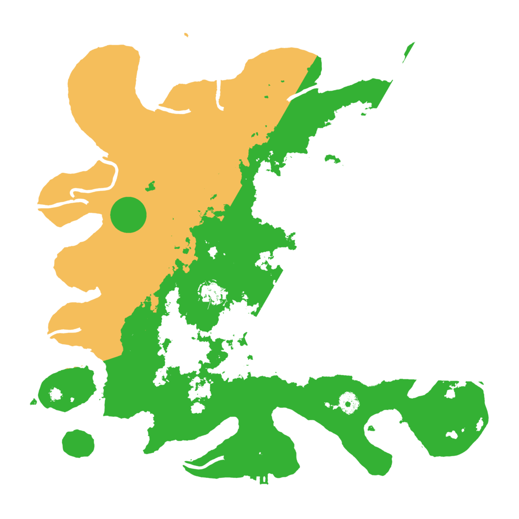 Biome Rust Map: Procedural Map, Size: 3800, Seed: 2032442933