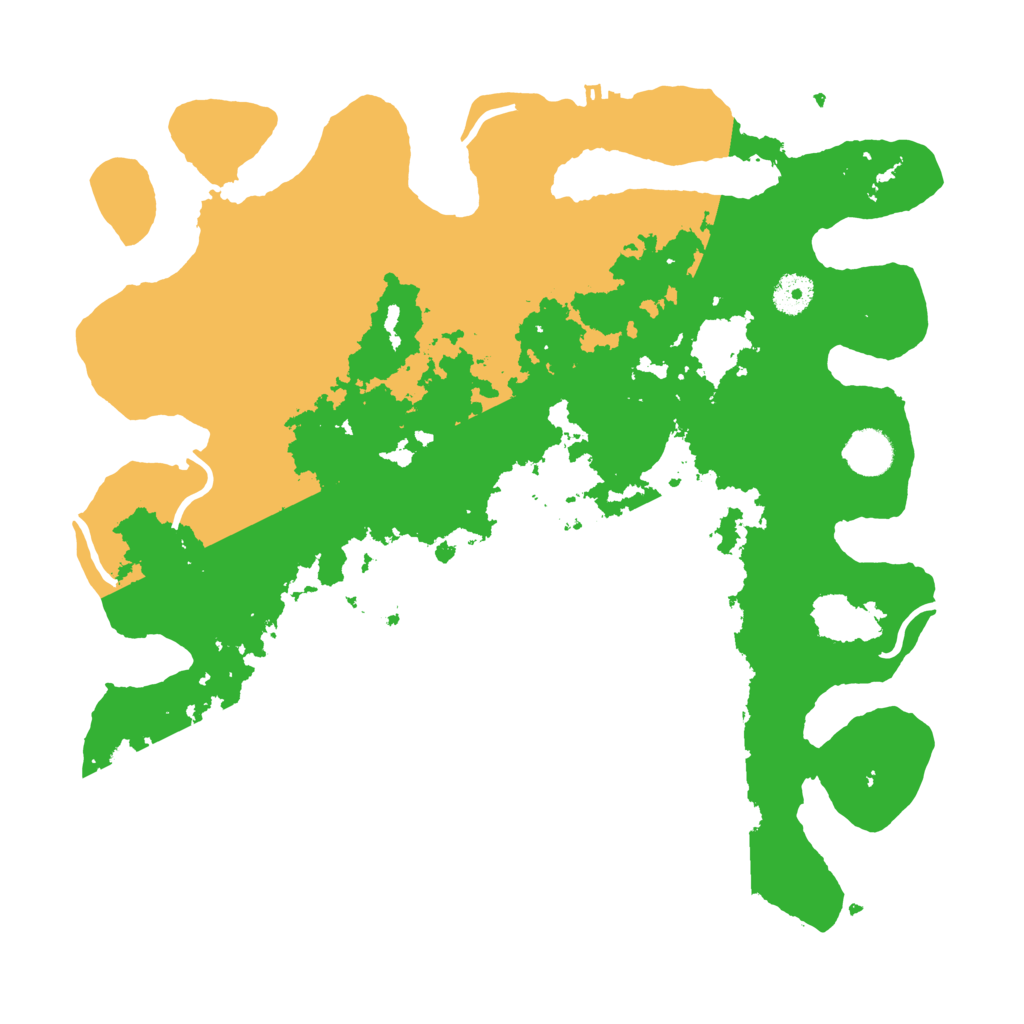 Biome Rust Map: Procedural Map, Size: 3850, Seed: 364496737