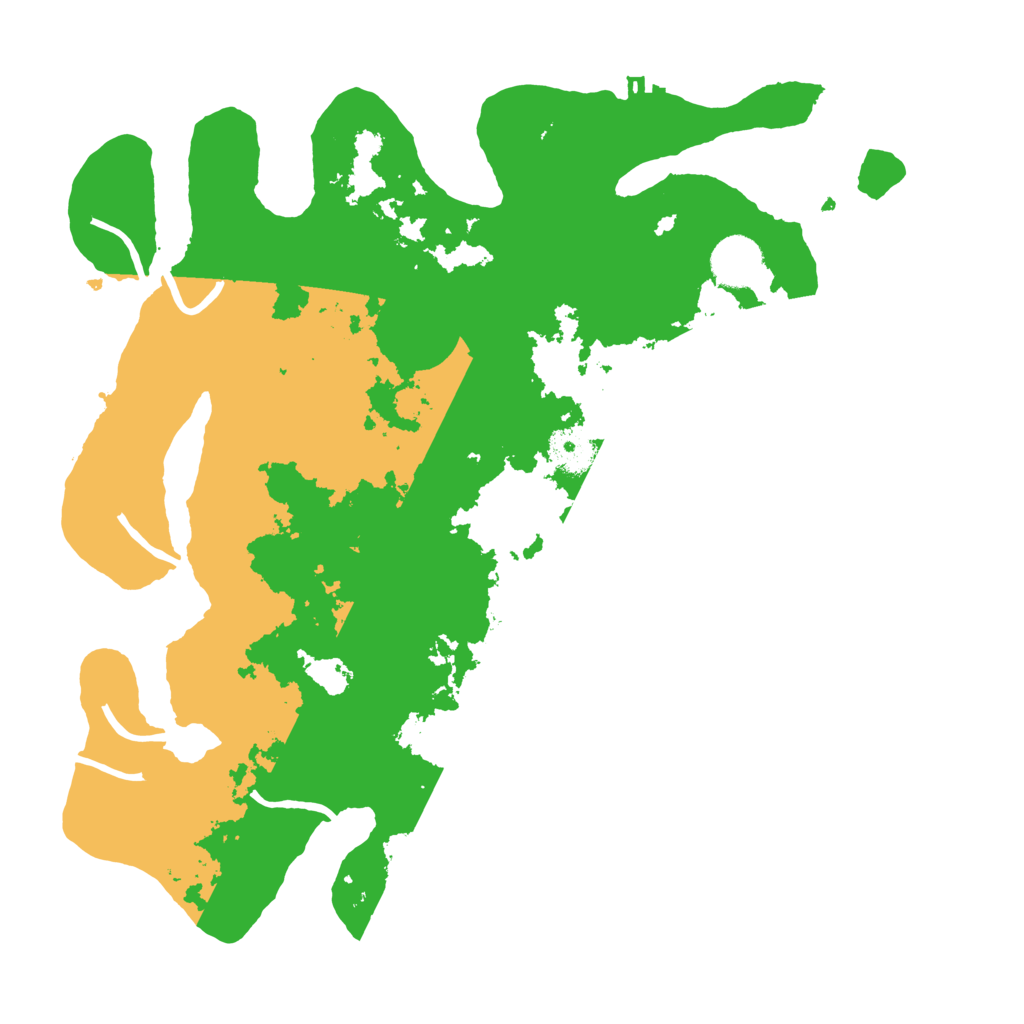 Biome Rust Map: Procedural Map, Size: 3500, Seed: 1892559237