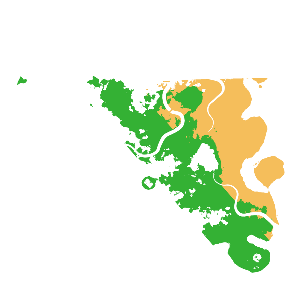 Biome Rust Map: Procedural Map, Size: 3750, Seed: 1416867486